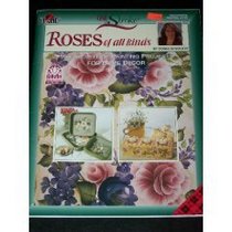 One Stroke-- Roses of All Kinds (Decorative Painting # 9700)