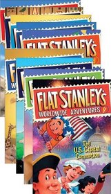Flat Stanley's Worldwide Adventures Series Nine Book Set (Includes: Flat Stanley's Worldwide Adventures #1: The Mount Rushmore Calamity; Flat Stanley's Worldwide Adventures #2: The Great Egyptian Grave Robbery; Flat Stanley's Worldwide Adventures #3: The 