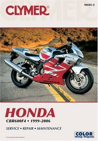 Honda Cbr600f4: 1999 - 2006 (Clymer Motorcycle Repair) (Clymer Motorcycle Repair)