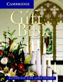 KJV Gift Bible White Hardcover KJ11W
