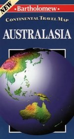 Australasia: Continental Travel Map (Bartholomew Travel Maps)
