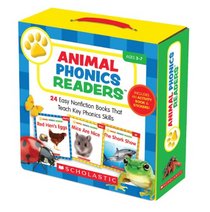 Animal Phonics Readers Parent Pack: 24 Easy Nonfiction Books That Teach Key Phonics Skills