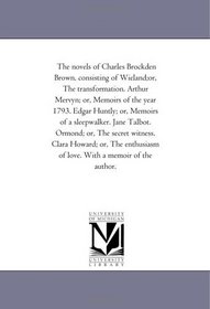 The novels of Charles Brockden Brown, v. 5: Jane Talbot