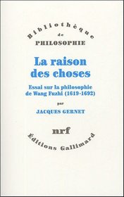 La raison des choses (French Edition)