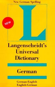 Langenscheidt's Universal German Dictionary: German-English English-German