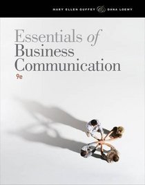 Essentials of Business Communication (with www.meguffey.com Printed Access Card)