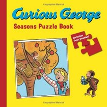 Curious George Seasons Puzzle Book (Curious George Board Books)