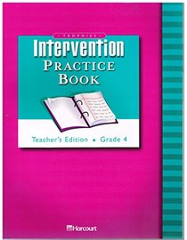 Intervention Practice Book Grade 4 (Trophies Reading)