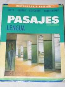 Pasajes: Lengua (Spanish Edition)