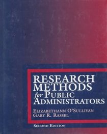 Research Methods for Public Administrators (2nd Edition)