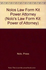 Nolo's Law Form Kit: Power of Attorney
