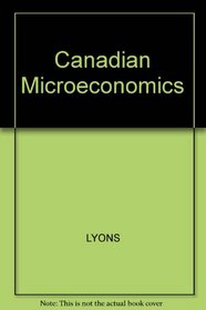 Canadian Microeconomics