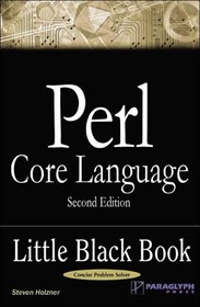 Perl Core Language Little Black Book, Second Edition