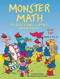 Monster Math Puzzles and Games: Workbook (Monster Math)