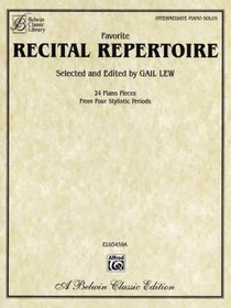 Favorite Recital Repertoire (Belwin Classic Library)