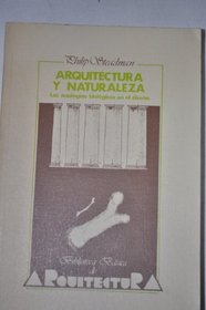 Arquitectura Y Naturaleza (Arte Y Estetica Ar) (Spanish Edition)