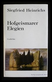 Hofgeismarer Elegien: Gedichte (German Edition)