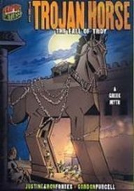 The Trojan Horse: The Fall of Troy: a Greek Legend (Graphic Myths and Legends)