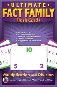 Ultimate Fact Families Multiplication & Division Flash Cards (Ultimate Fact Family Flash Cards)