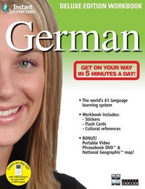 Instant Immersion German - Deluxe Edition Workbook (German Edition)