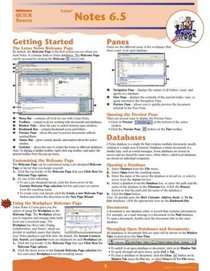 Lotus Notes 6.5 Quick Source Guide