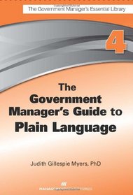 The Government Manager's Guide to Plain Language