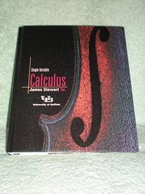 Single Variable Calculus. Univ. of Buffalo Custom, 5th ed.