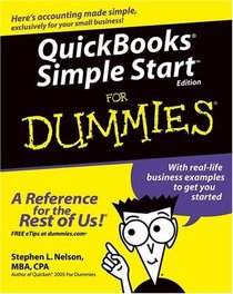 QuickBooks Simple Start  For Dummies   (For Dummies (Computer/Tech))