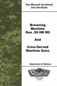 Browning Machine Gun .50 HB M2  and Crew-Served Machine Guns