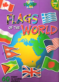 Flags of the World action sticker book