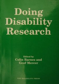 Doing Disability Research