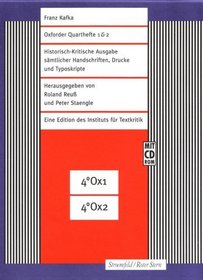 Oxforder Quarthefte 1 und 2. Faksimile-Edition.