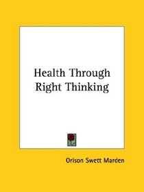 Health Through Right Thinking