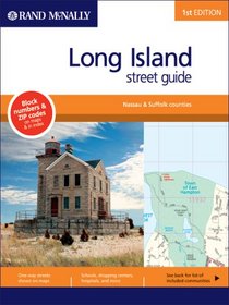 Rand McNally 1st Edition Long Island street guide: Nassau & Suffolk counties