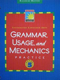 Grammar, Usage, and Mechanics (blackline masters)