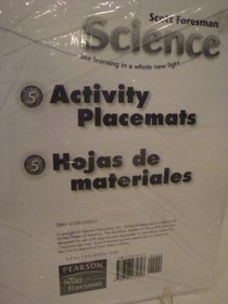 Scott Foresman Science: Grade 5 Activity Placemats