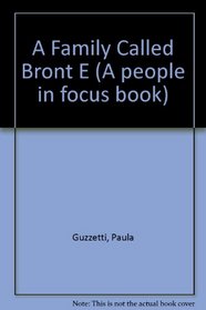 A Family Called Bronte (People in Focus)