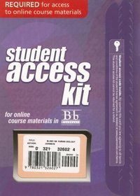 Student Access Kit: Human Biology: For Online Course Materials in Blackboard.com