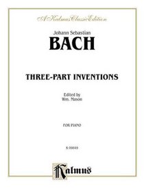 Three-Part Inventions (Kalmus Edition)