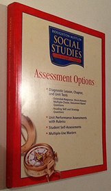 World Cultures and Geography Assessment Options 0618476520 Lesson, Chapter, Unit Tests Houghton Mifflin Social Studies