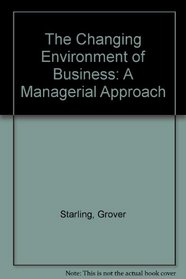 The Changing Environment of Business: A Managerial Approach