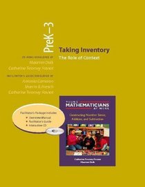 Taking Inventory, PreK-3 (Resource Package) : The Role of Context (Young Mathematicians at Work)