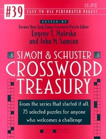 Simon  Schuster Crossword Treasury 39 (Simon  Schuster Crossword Treasury)