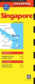 Singapore Travel Map Twelfth Edition (Periplus Travel Maps)