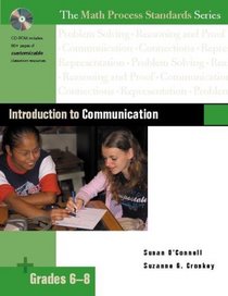 Introduction to Communication, Grades 6-8 (The Math Process Standards Series)