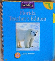 Houghton Mifflin Reading Teachers Edition Grade K Theme 10 (A World of Animals)