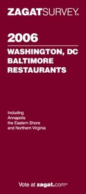 2006 Washington, DC/Baltimore Restaurants (Zagatsurvey)