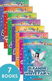 rainbow magic fairy tale fairies set of 7 paperback books by daisy meadows