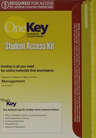 OneKey CourseCompass, Student Access Kit, Management with R.O.L.L.S.