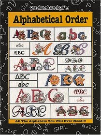 Alphabetical Order, cross stitch (Leisure Arts #24503)